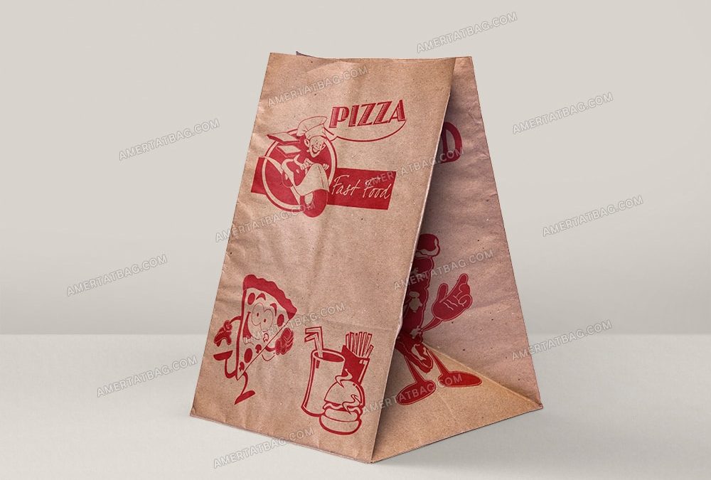 پاکت پیتزا پاکت کرافت آماده پاکت ساندویچ فست فود